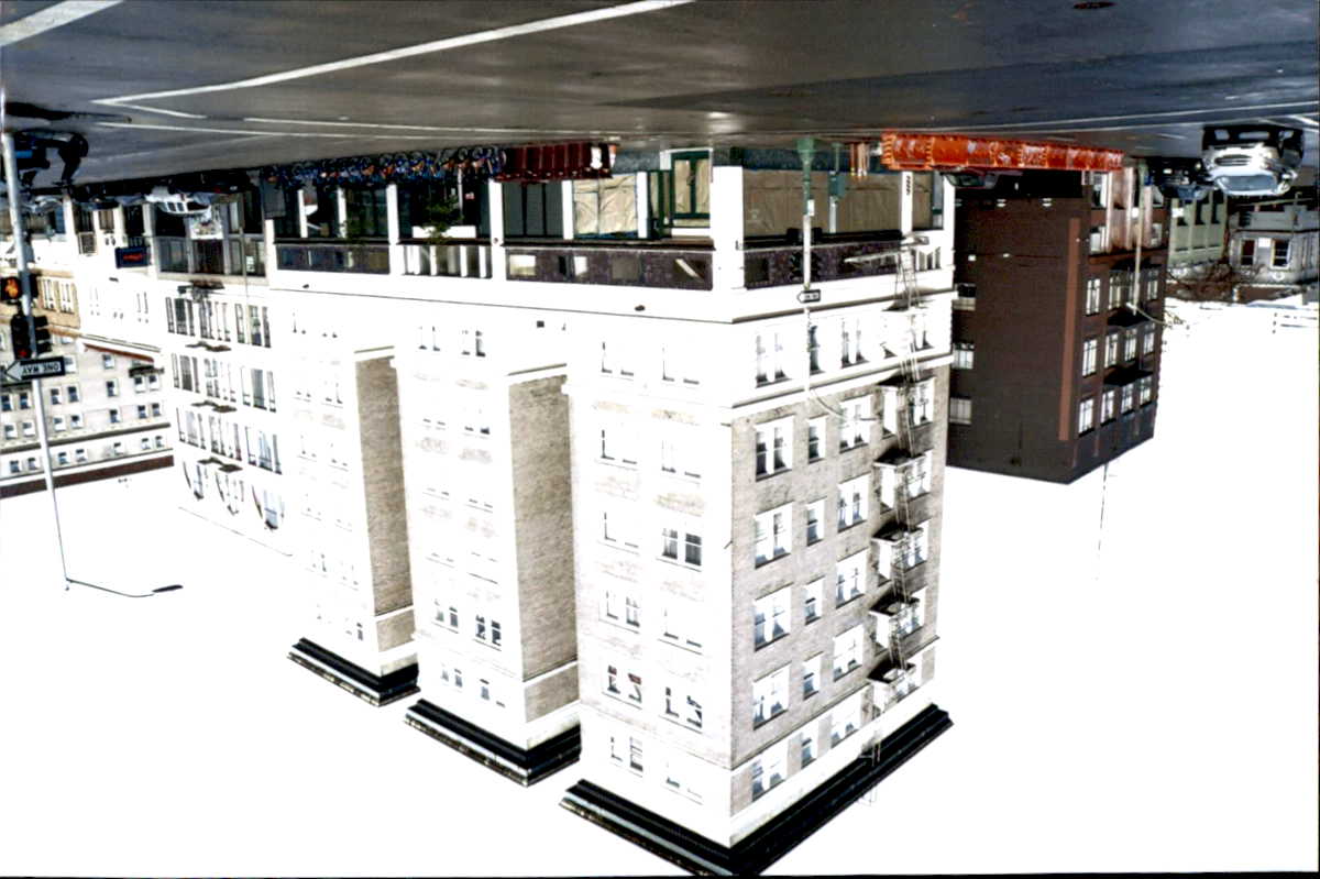 Street view of restored Hotel Menlo